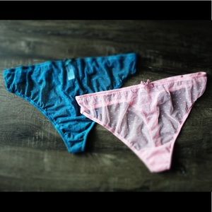Swiss Dot Thong Panties-BRAND NEW and NEVER WORN